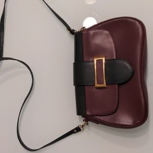 Stefano Bravo burgundy crossbody bag